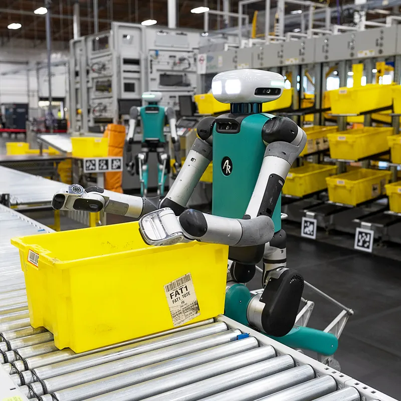Amazon İnsansı Robotlar Kapınıza Geliyor: 2025’te Teslimat Devrimi Başlıyor!