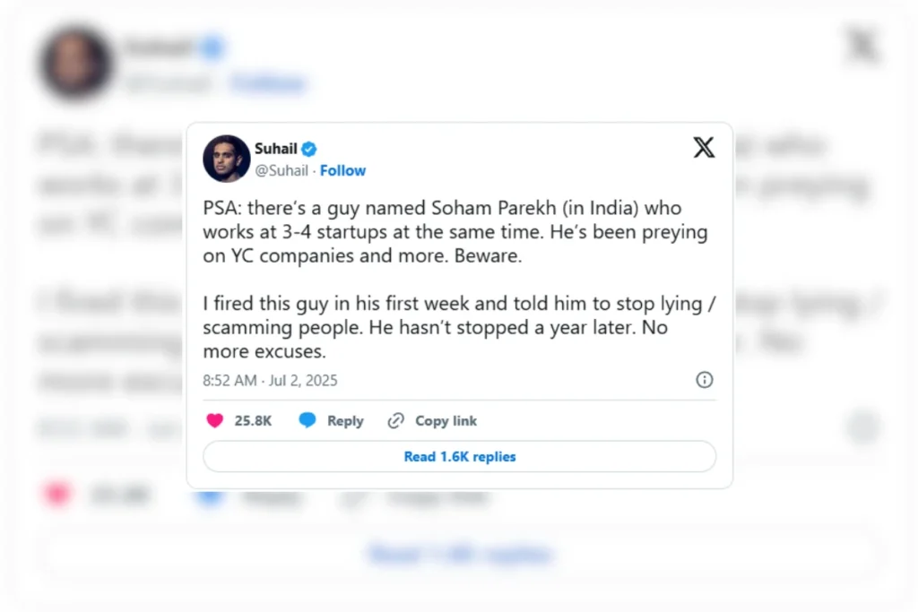 Soham Parekh: Aynı Anda Dört Farklı Start-Up'ta Çalışan Adamın Hikayesi Viral Oldu!